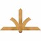 Ekena Millwork Redmond Rough Sawn Timber Gable Bracket, Western Red Cedar, 48"W x 26"H x 4"D x 4"F, 13/12 Pitch GBW048X26X0404RED00RWR - alternate 1